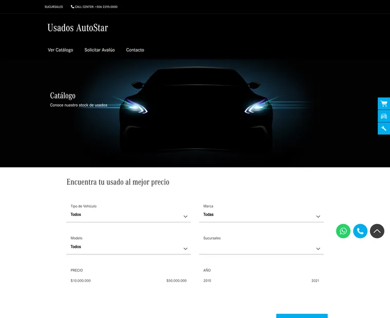 Autostar Usados: Catálogo