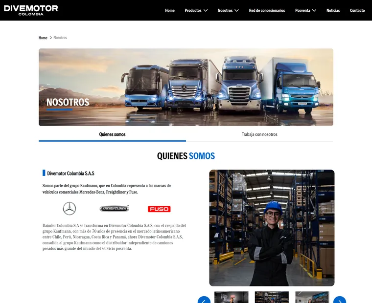 Divemotor Colombia: Nosotros
