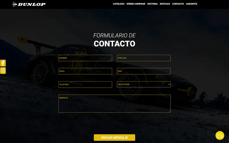 Dunlop Latinoamérica: Contacto