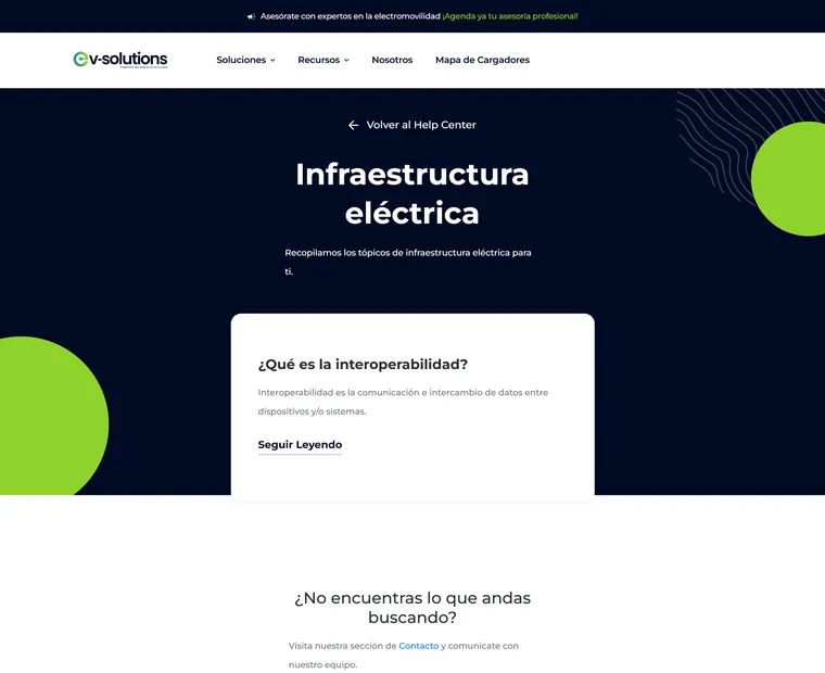 EV Solutions: Infraestructura