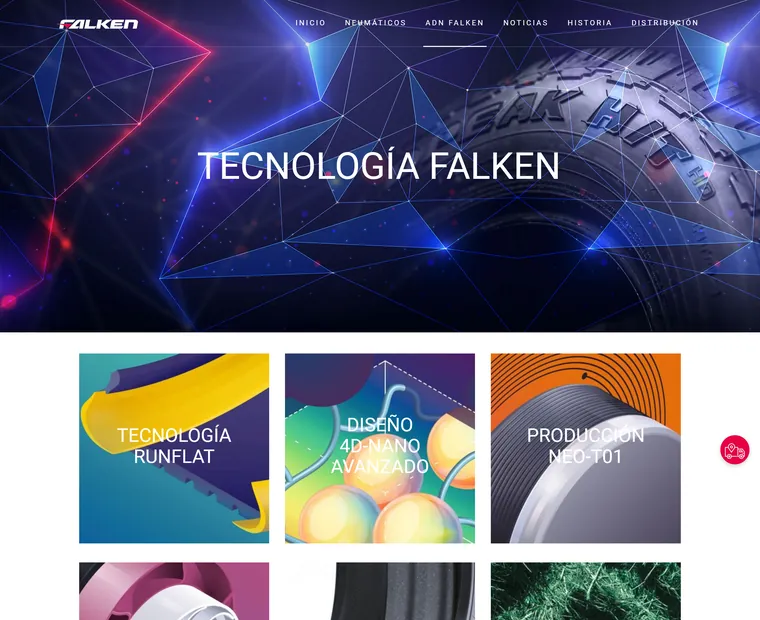 Falken Latinoamérica: Tecnología