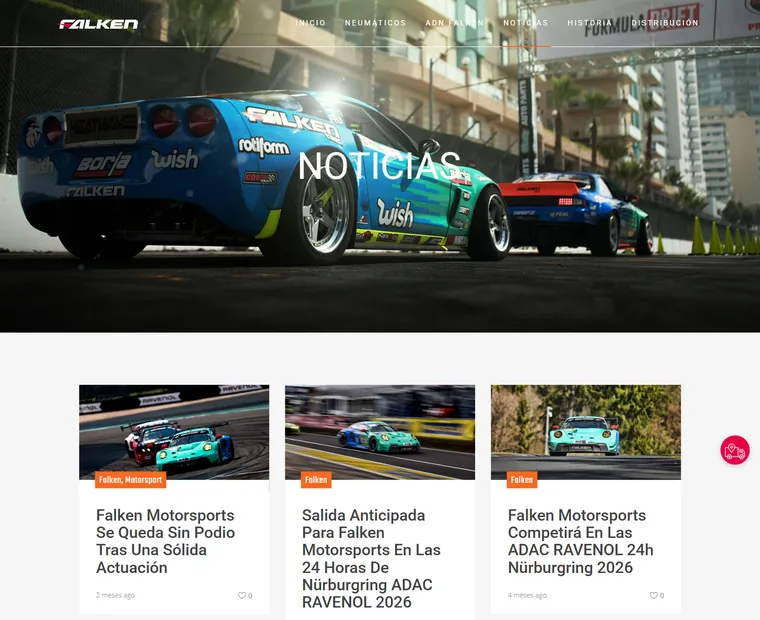 Falken Latinoamérica: Noticias