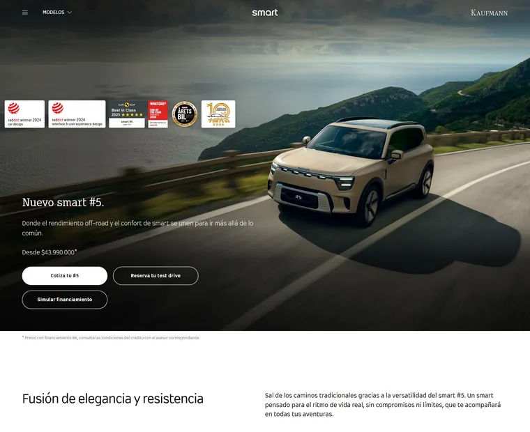 smart: Detalle modelo smart 5