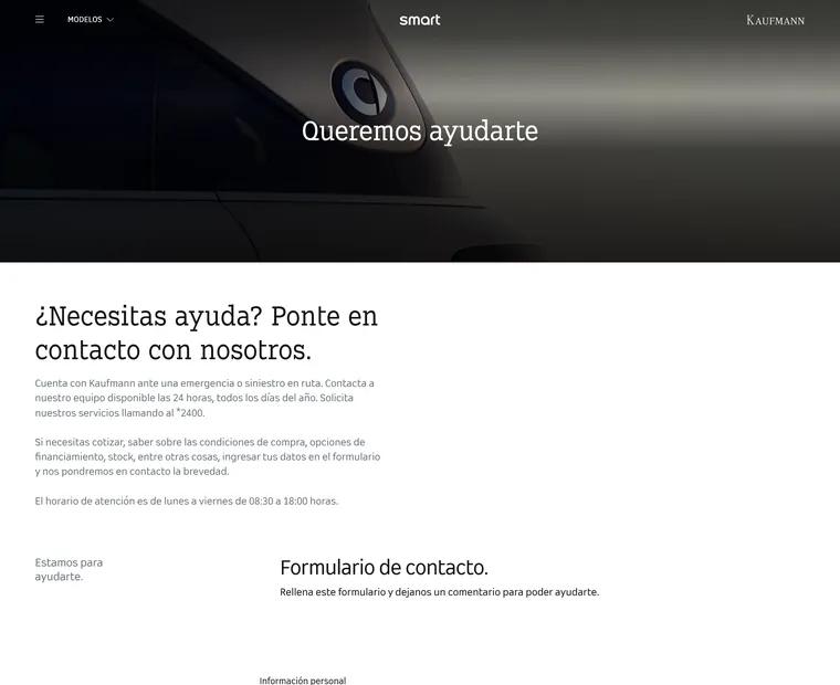 smart: Contacto