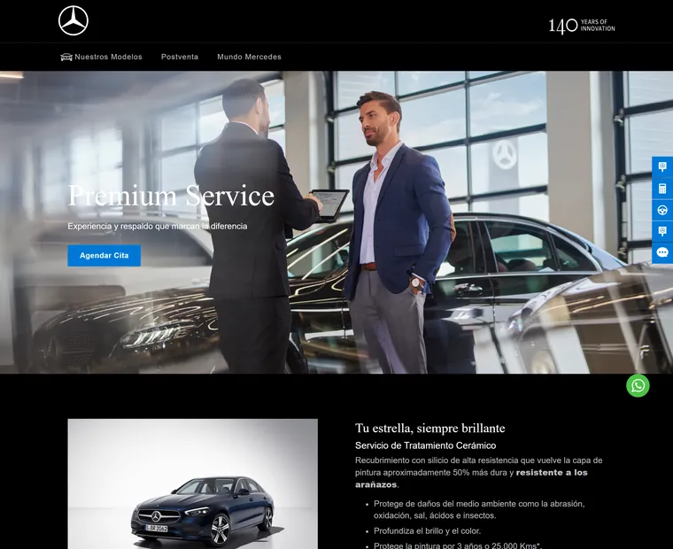 Mercedes-Benz Costa Rica: Premium services