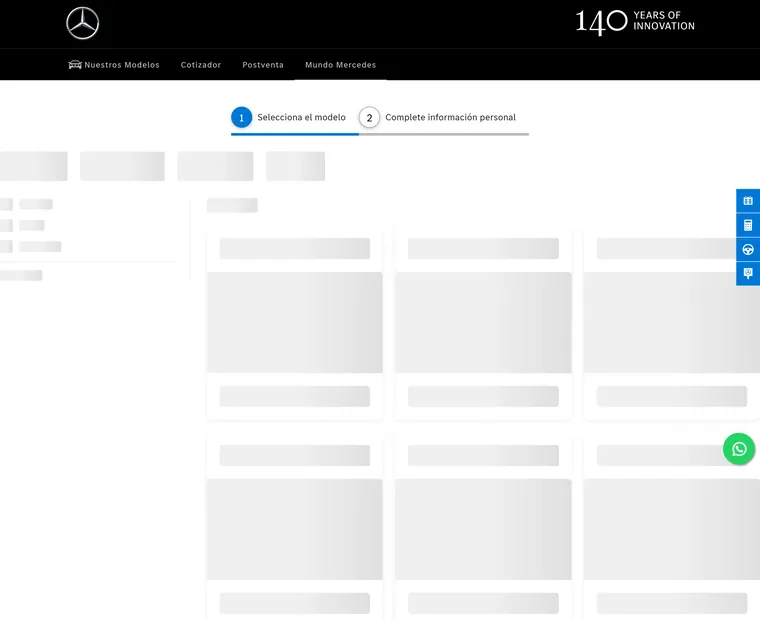 Mercedes-Benz Panamá: Cotizador