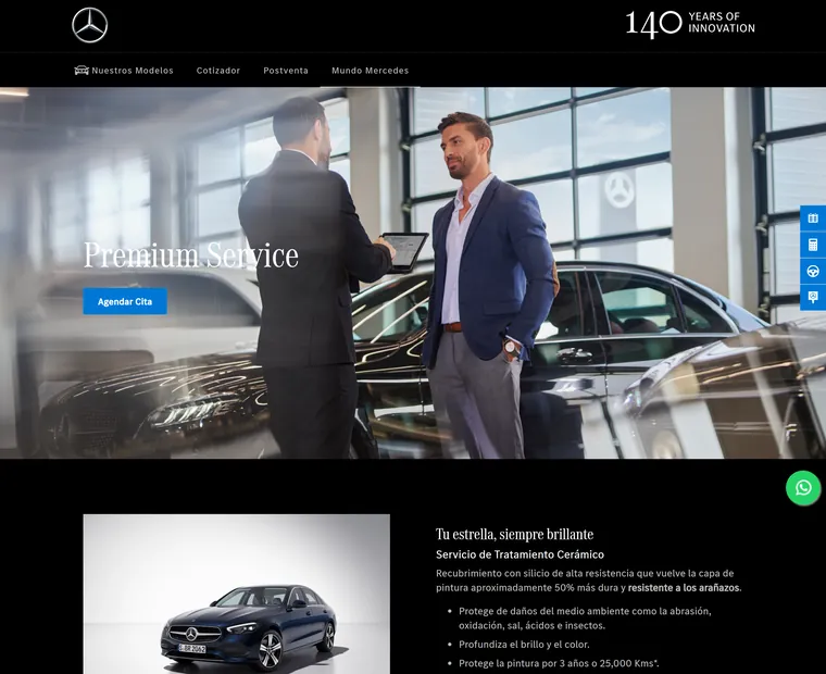 Mercedes-Benz Panamá: Premium services