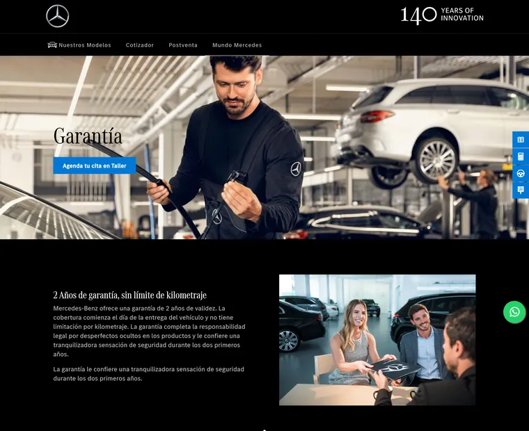 Mercedes-Benz Panamá: Garantía