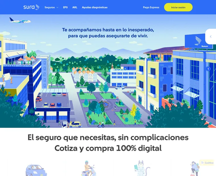 Sura Colombia: Home
