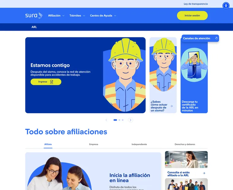 Sura Colombia: ARL